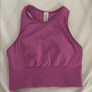 Lululemon crop top/ longline bra